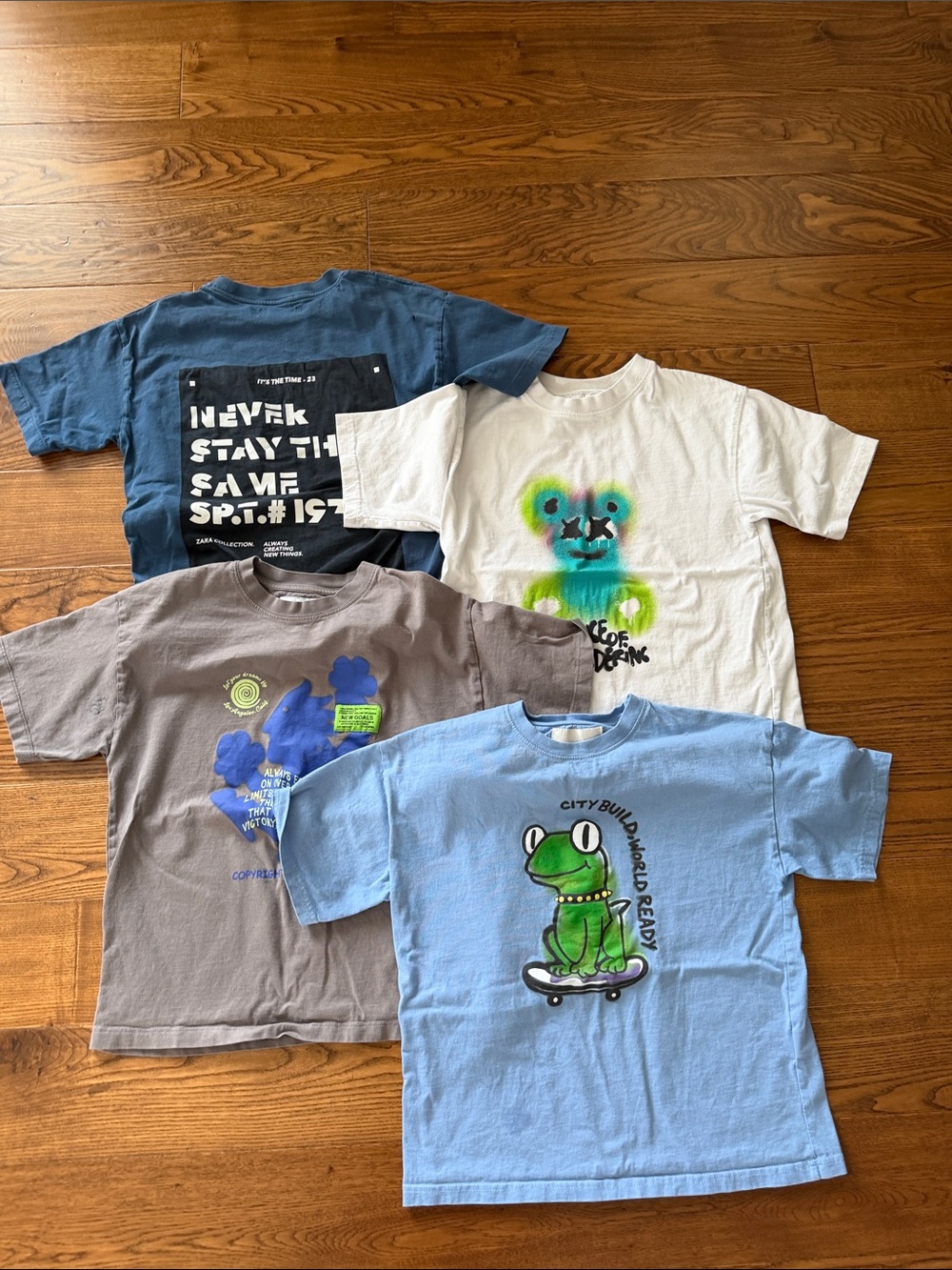 Zara Kids T-shirt Set size 9-10 back to school
